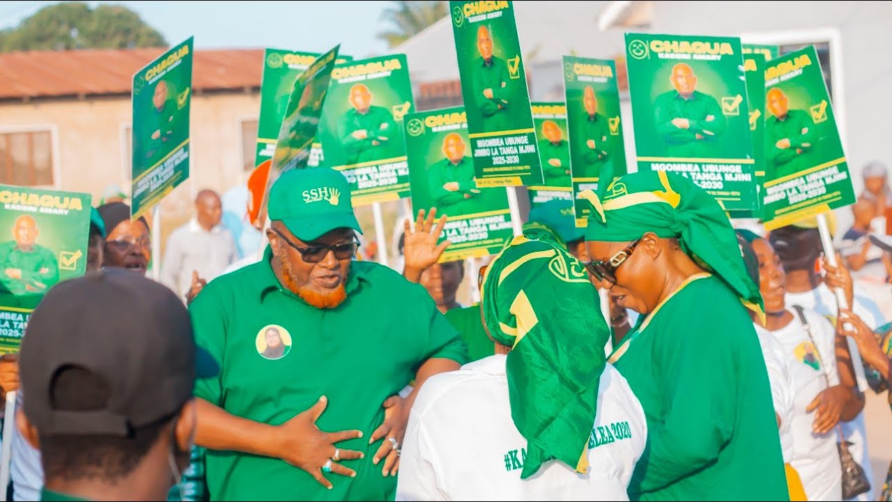#live:MKUTANO WA KAMPENI ZA MGOMBEA UBUNGE JIMBO LA TANGA (MAGAONI)