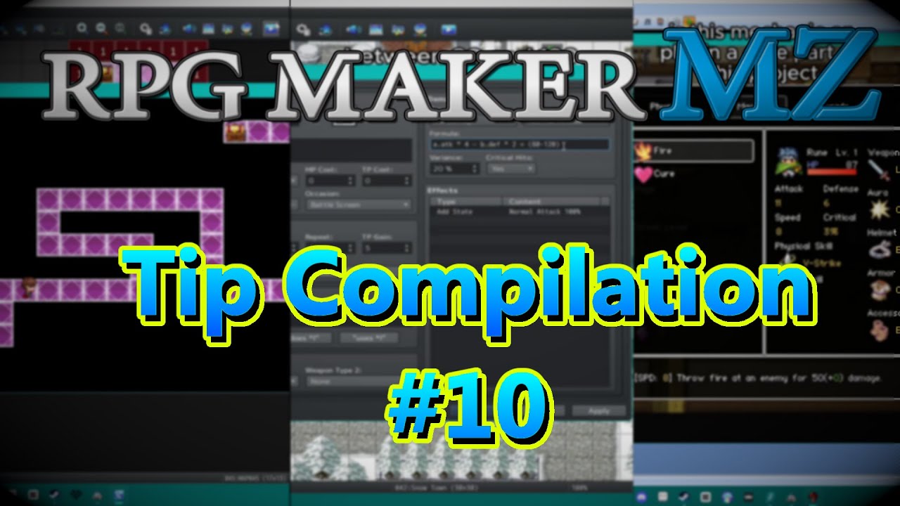 Сборник советов и обучающих материалов по RPG Maker №10