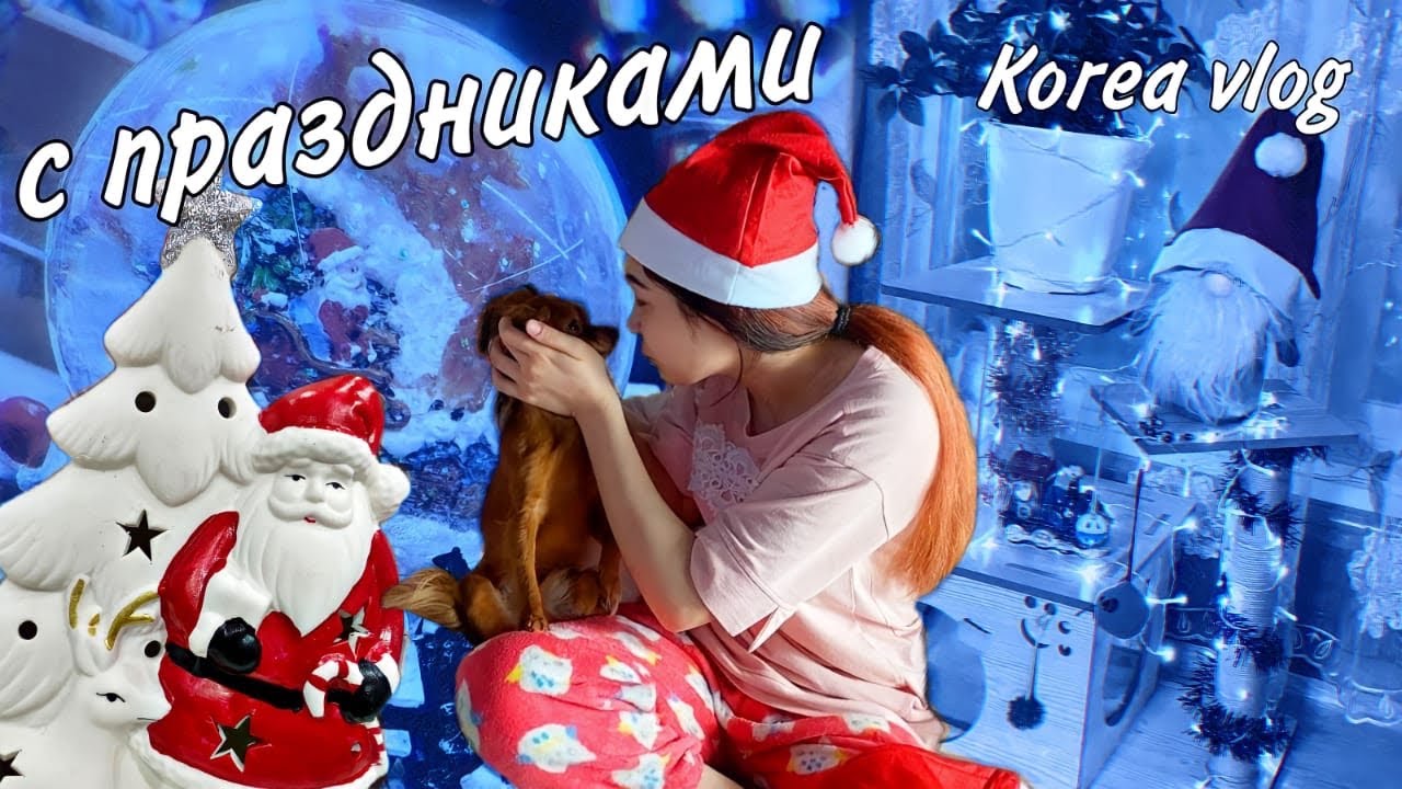 Украшаем дом к праздникам/크리스마스랑 설날 준비/KOREA VLOG