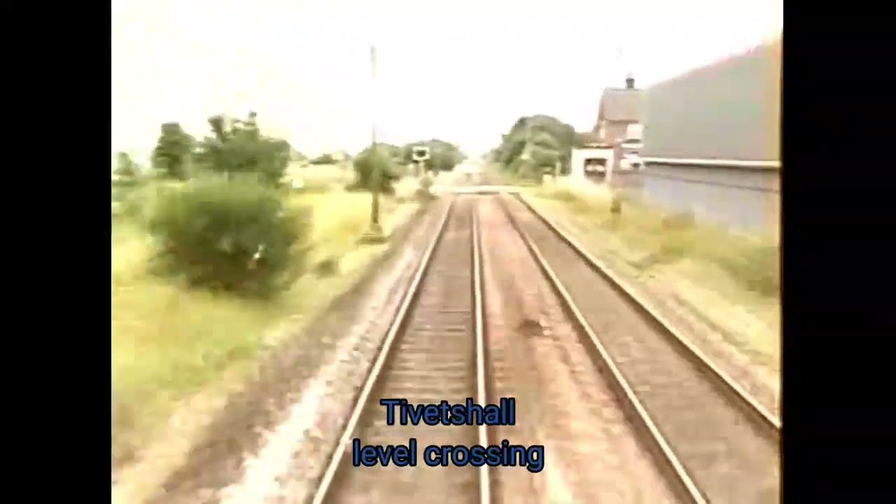Class 87 cab ride Norwich to Colchester