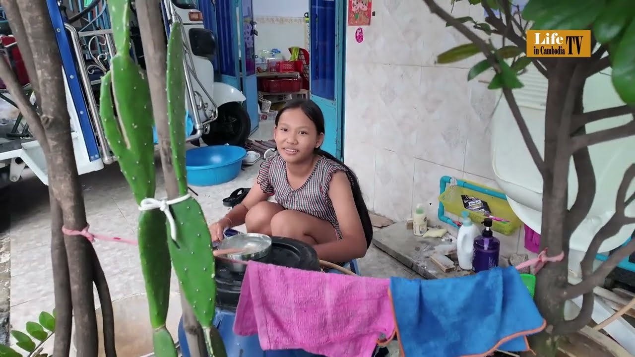 Hidden Realities of Poverty Life in a Cambodian Village and Real-Life Along the Road