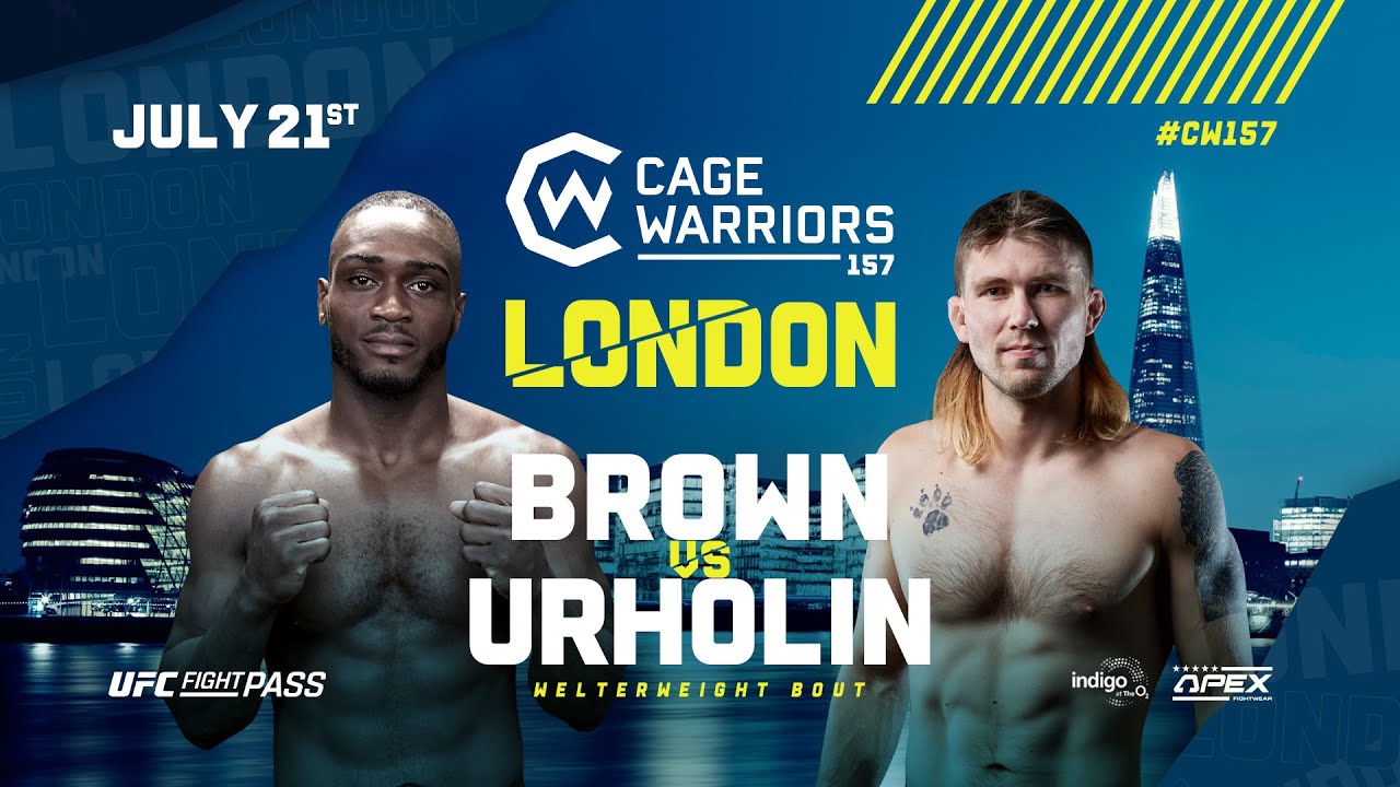 Omiel Brown vs. Jesse Urholin | FULL FIGHT | CW 157