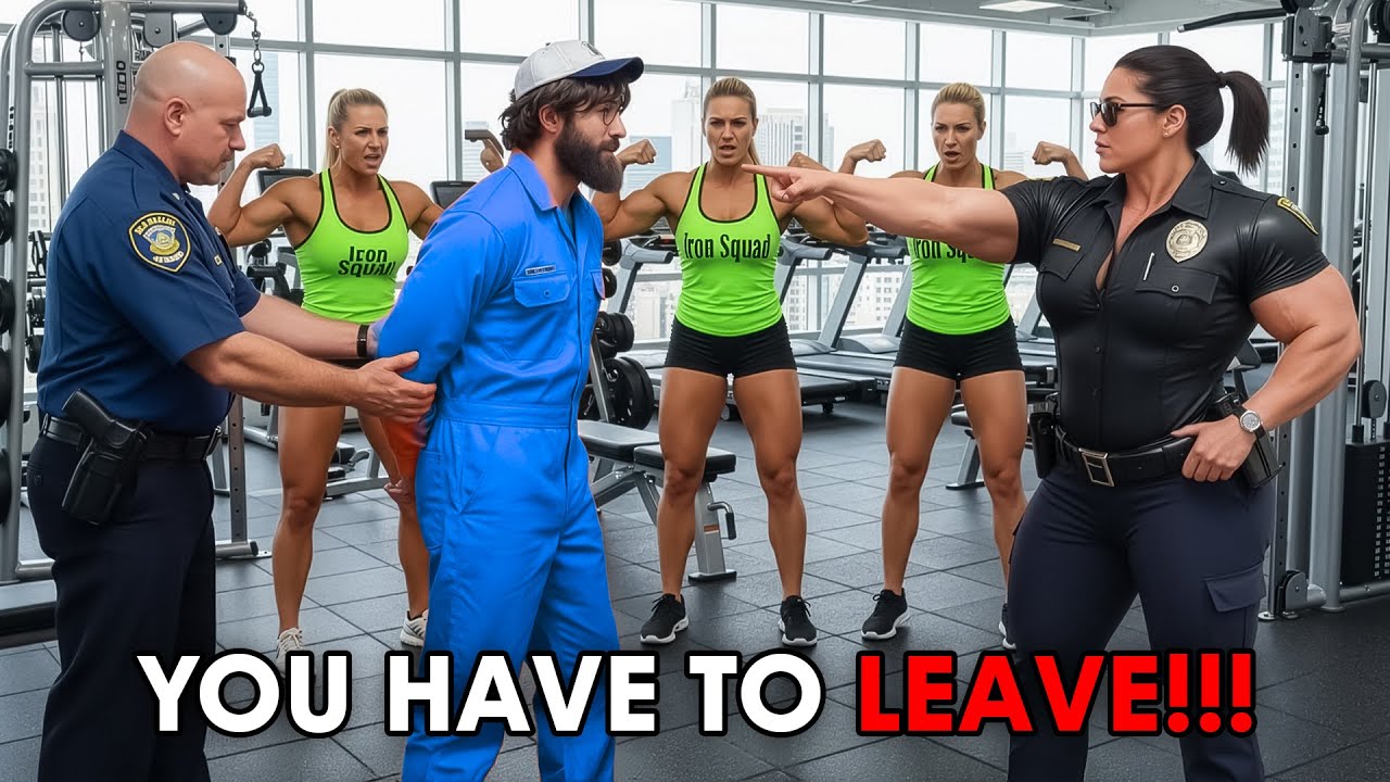 ELITE Muscle King ANATOLY Lifts 50KG Mop in the Gym… Everyone Was Shocked! 😱💪🧹