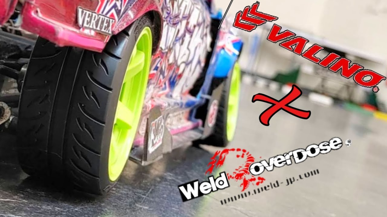 New Valino X OverDose Rims and Tires Test Runs and Quick Review! 1/10 RWD Rc Drift Car Action!!