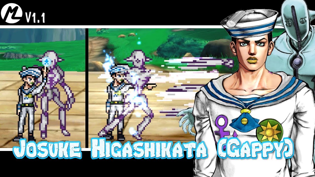 Josuke Higashikata (Gappy) JUS / By mysh_2002 / M.U.G.E.N