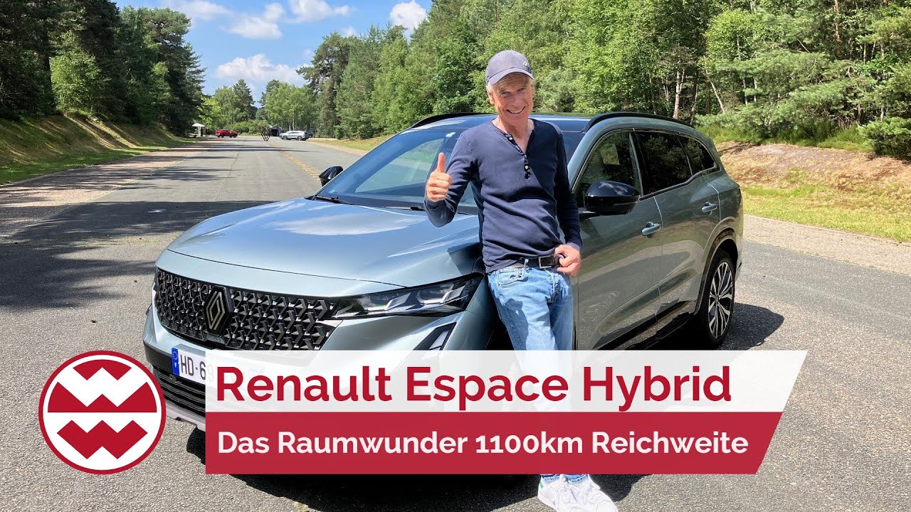 2025 Renault Espace Hybrid: Das Raumwunder mit 1100km Reichweite I World in Motion | Welt der Wunder