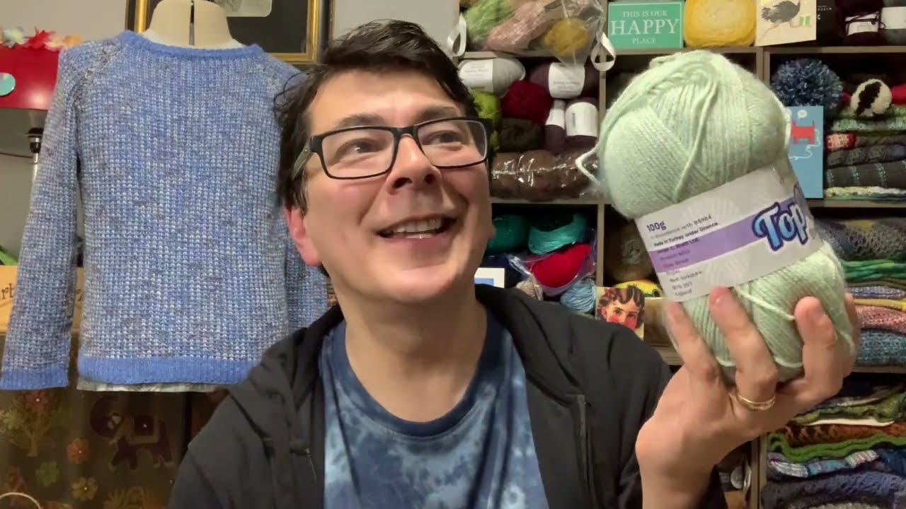 180 Yarn Video - The hunt for economic DK acrylic yarns - 1st stop Wool Warehouse