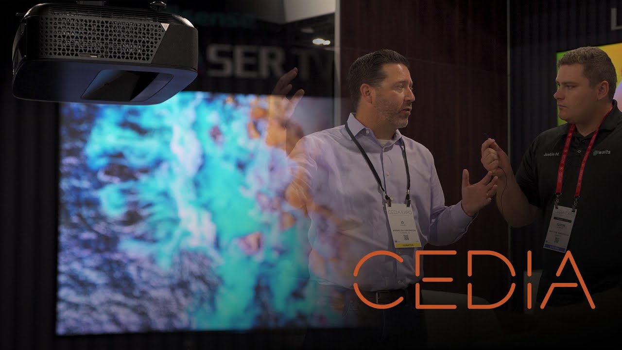 CEDIA 2023 | Hisense Laser TV | Best Short Throw Projector!