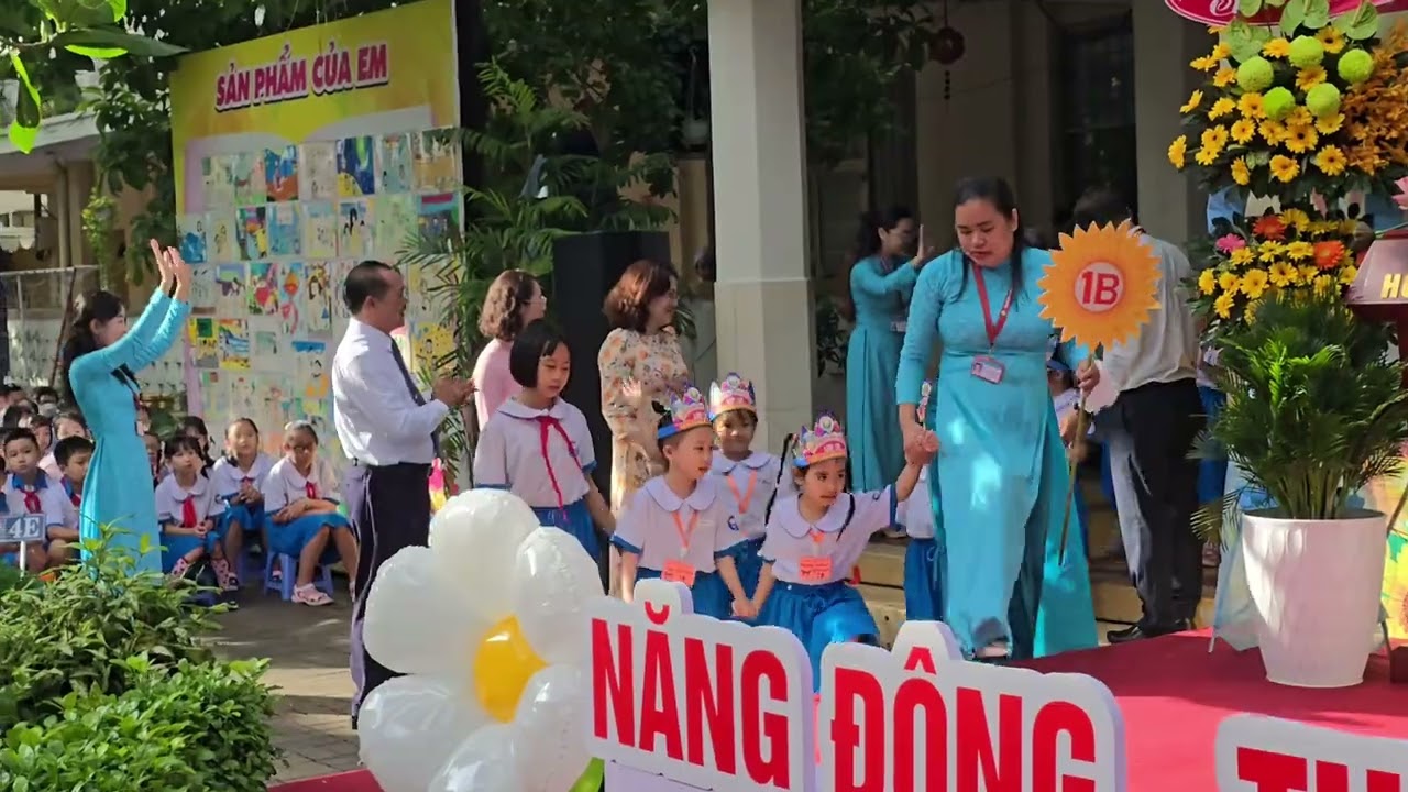 Lễ Khai Giảng năm học 2024 - 2025 Trường Tiểu Học Nguyễn Thái Sơn Q3, tp.HCM