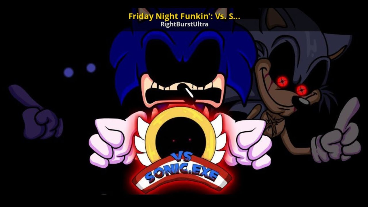 reversed fnf vs Sonic exe full week ( cool songs )