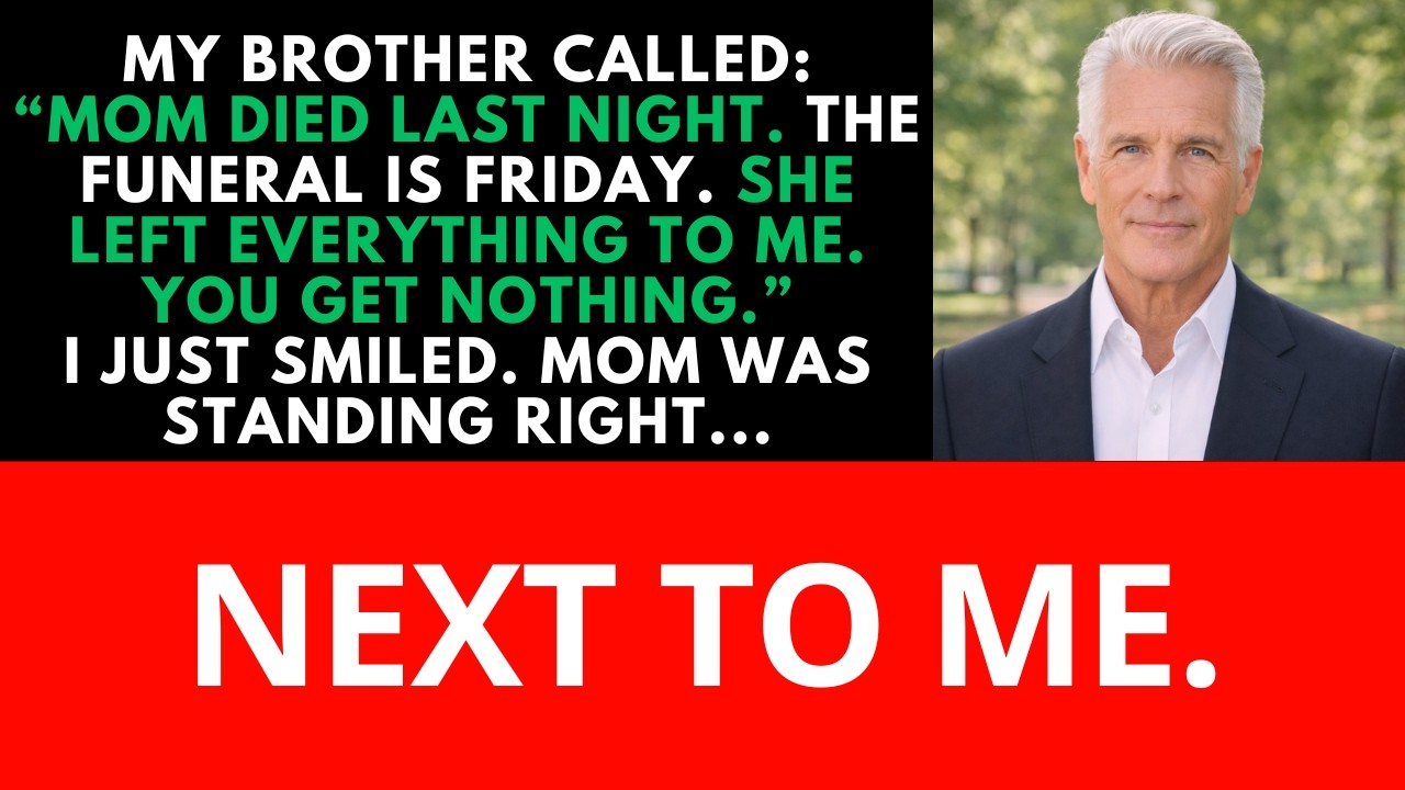 My Brother Phoned “Mom Passed Last Night. I Got It All—You Get Nothing.” So I... | Voice Of Dad