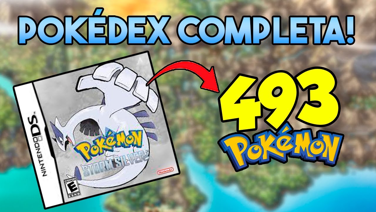 STORM SILVER COMPLETANDO A POKÉDEX