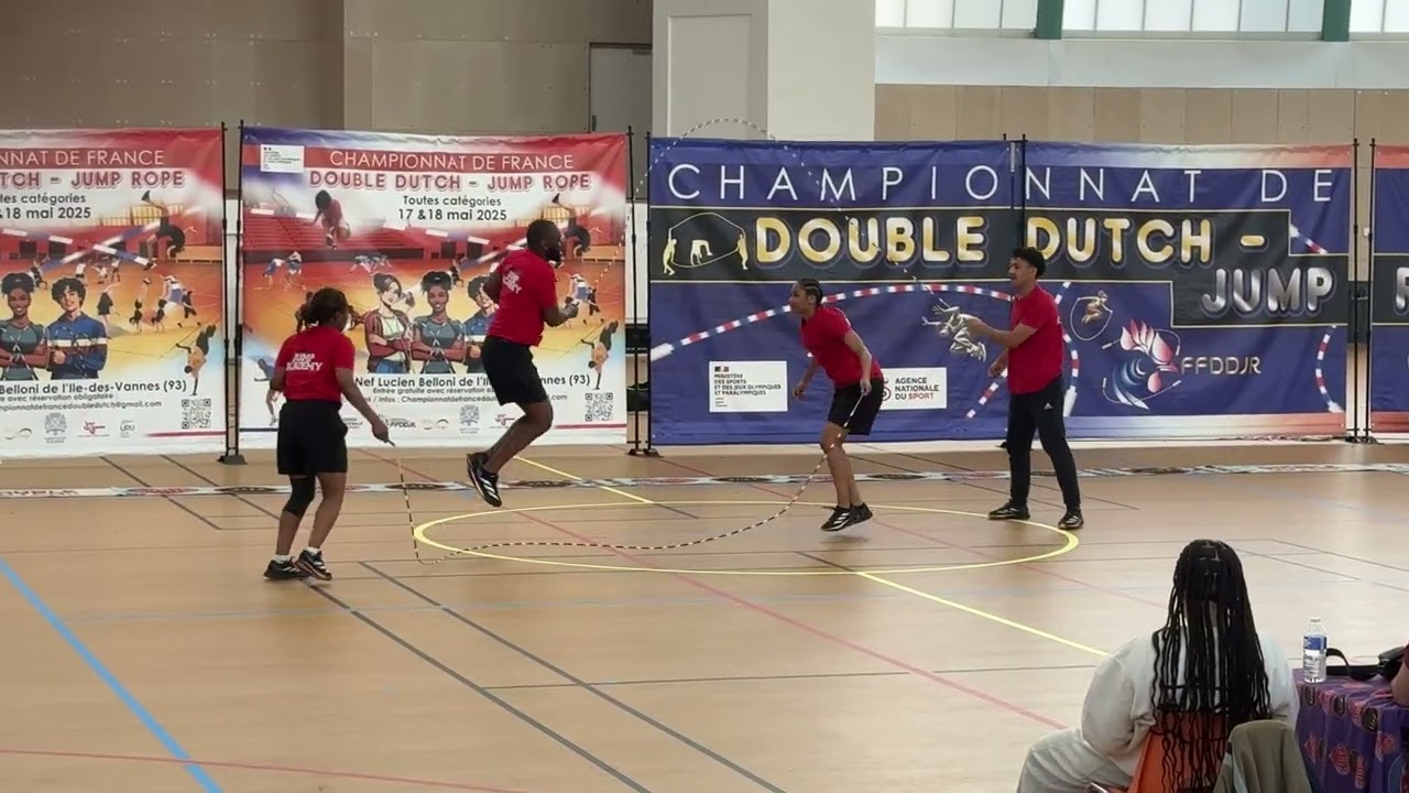SAINT OUEN JUMP ACADEMY -  DD FREESTYLE DOUBLE SENIORS - Championnat de France 2025