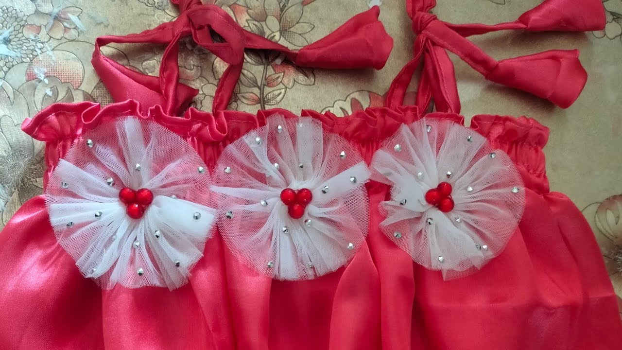Baby dress making 