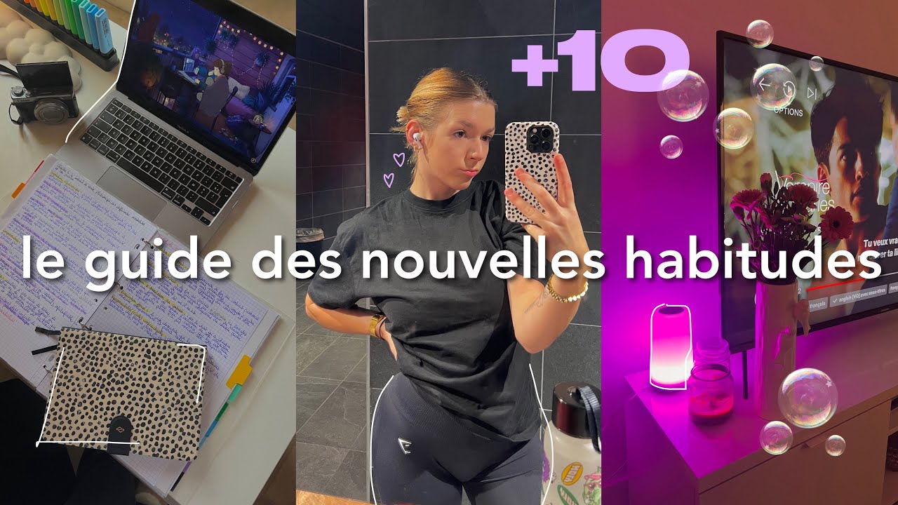 je reprends des BONNES HABITUDES « that girl » pour 2025 🧚