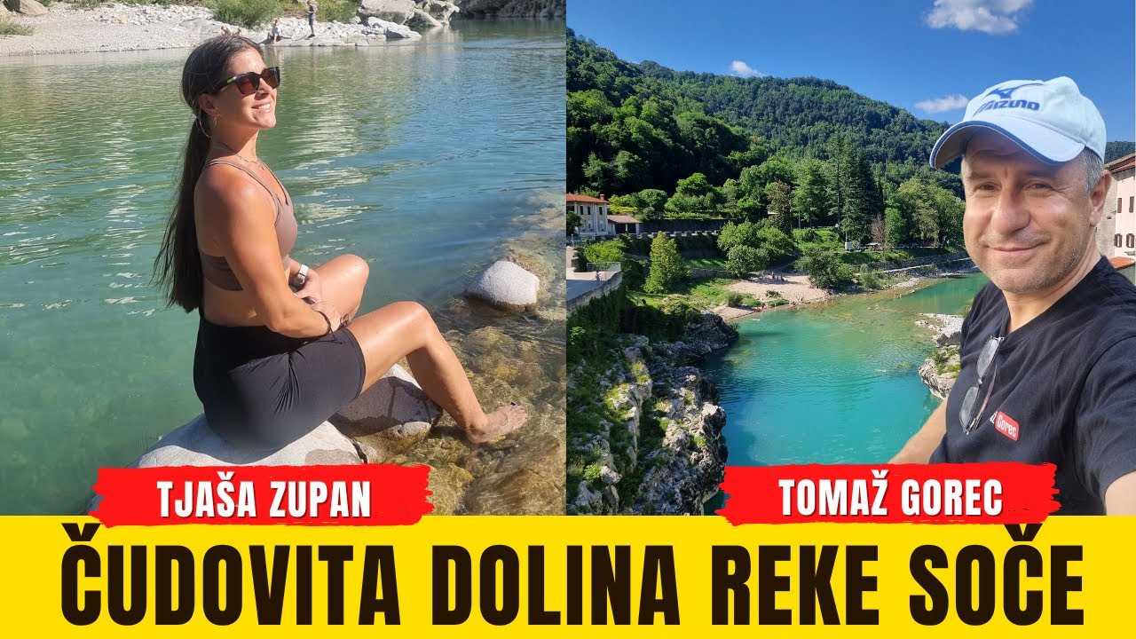 Ali je reka Soča najlepša reka na svetu? ❤️ - Kam na izlet po Sloveniji? ❤️ - Tjaša Zupan in Tomaž