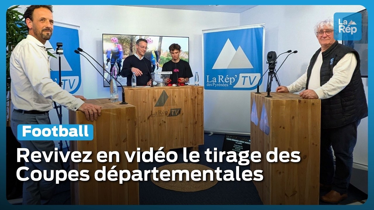 Foot : revivez le tirage des demi-finales des Coupes départementales à partir de 19h