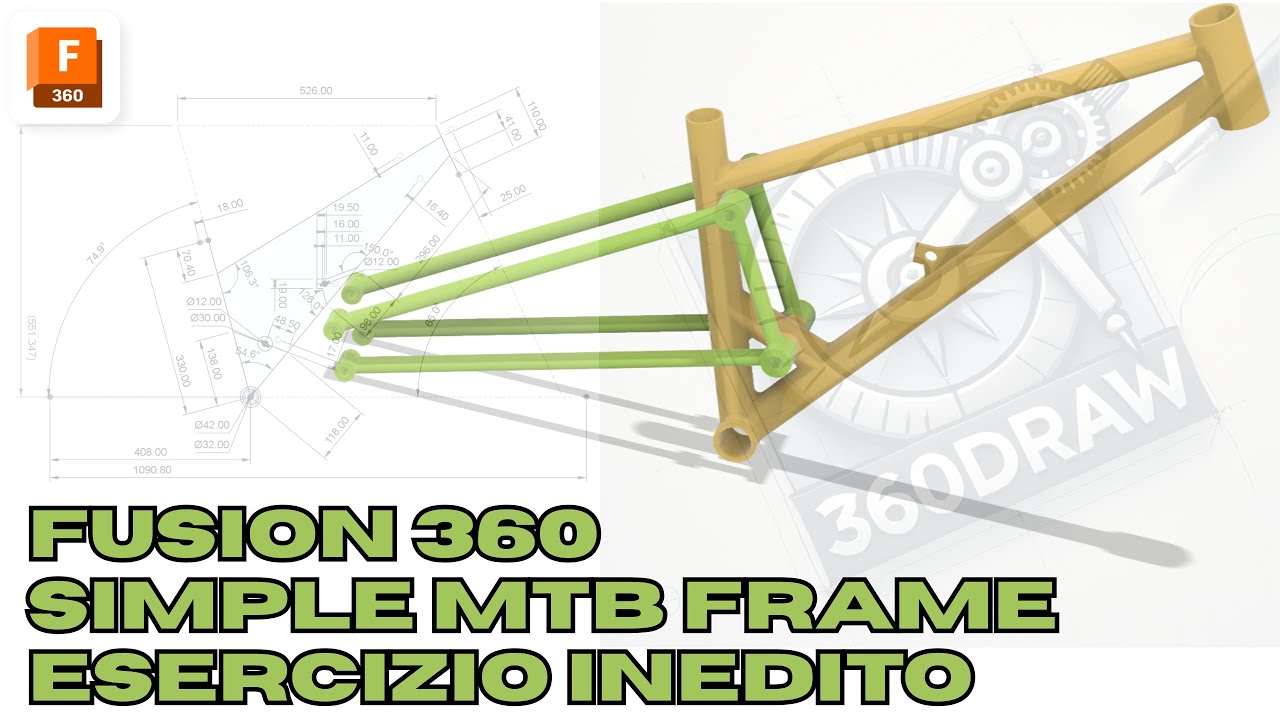 Simple mountain bike frame - Parte 1 - Telaio - Esecizio inedito