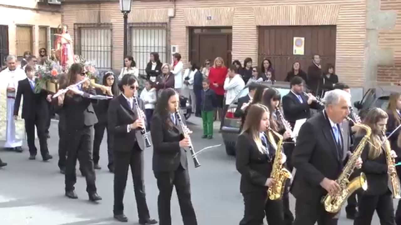 MISA Y PROCESION DE SANTA CECILIA AGRUPACION MUSICAL CISNEROS GALVEZ 2014
