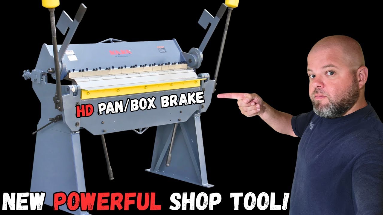 AWESOME TOOL! KAKA Industrial Box Pan Brake W4812