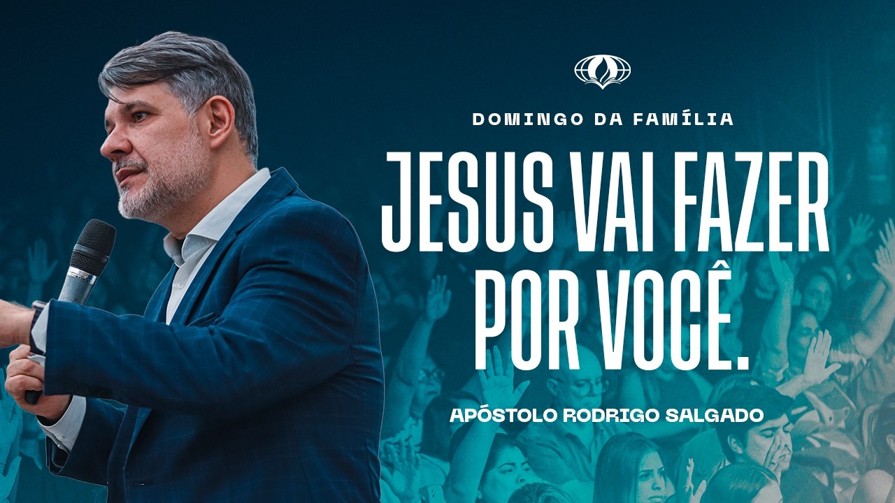 JESUS VAI FAZER POR VOCÊ. (LUCAS 4:16) | AP. RODRIGO SALGADO