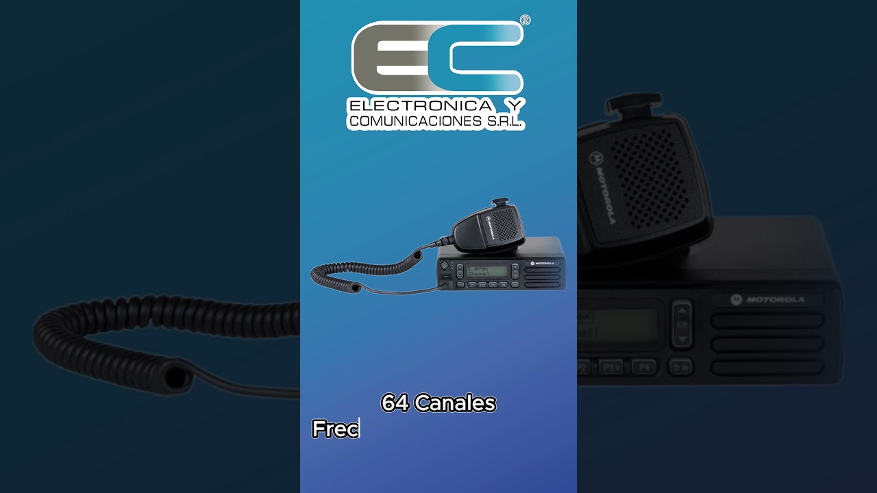 Motorola dem400 radio de dos vias EyC