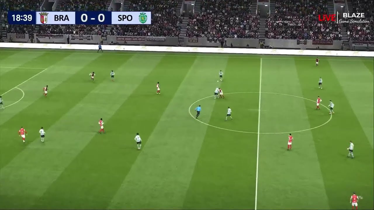 🔴 AO VIVO : Braga x Sporting CP | Liga Portugal 2025/26 | Transmita a partida inteira