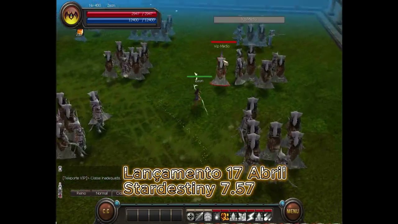 StarDestiny Nota Oficial 7.57 Lançamento