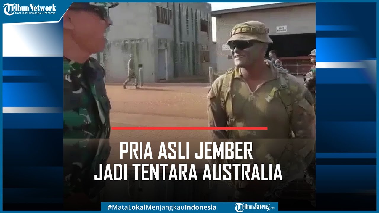 Viral Pria Asli Jember jadi Tentara Australia Selama Belasan Tahun
