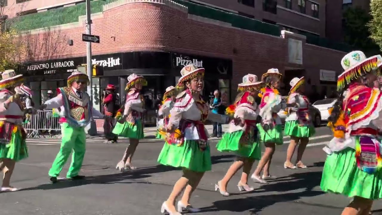 Kullawada - Bolivian Parade in New York 10/20/2024 🇧🇴 #kullawada #ny #bolivia