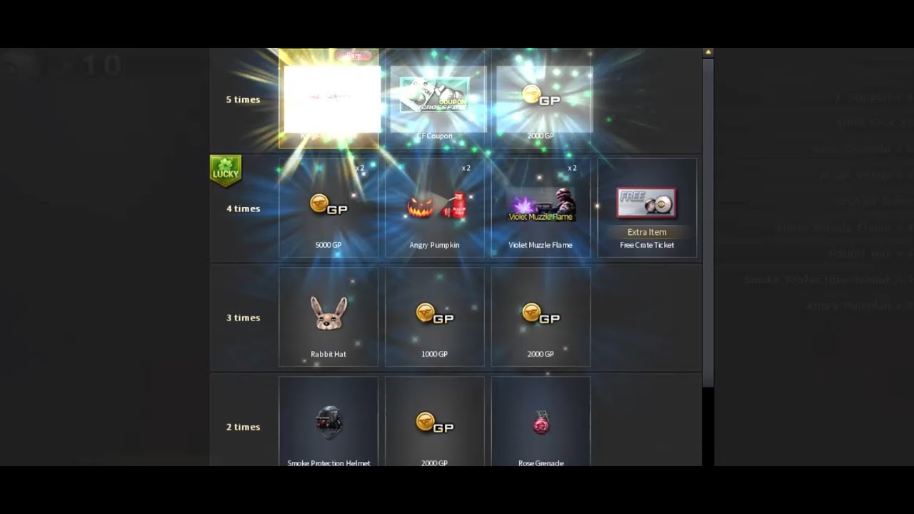 CrossFire West Обновление ( Update ) Много Капсул с Ивента ( Lots of Capsules from the Event )