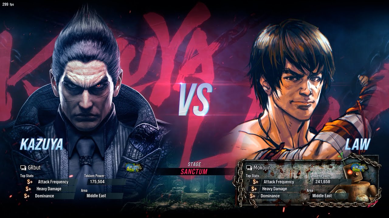 GRbut KAZUYA vs Mokojin LAW Tekken 8