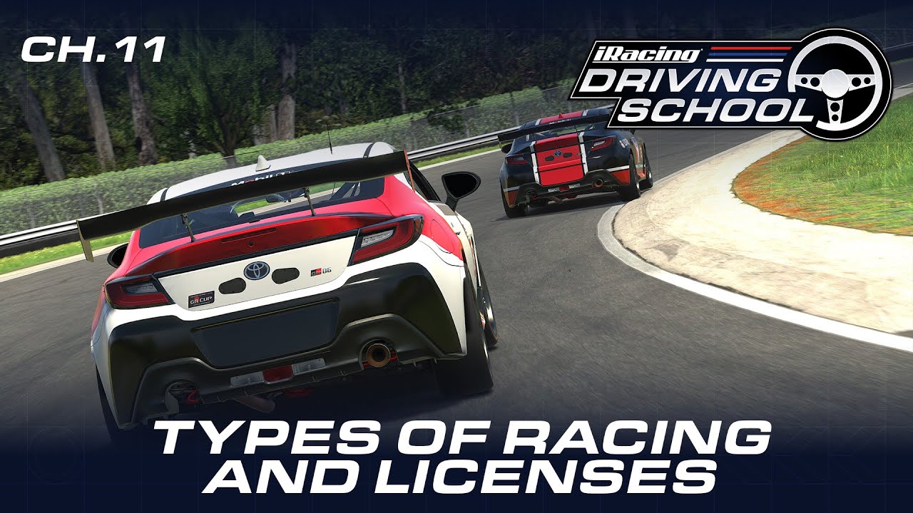 iRacing Driving School // Chapter 11 - Types of Racing and Licenses