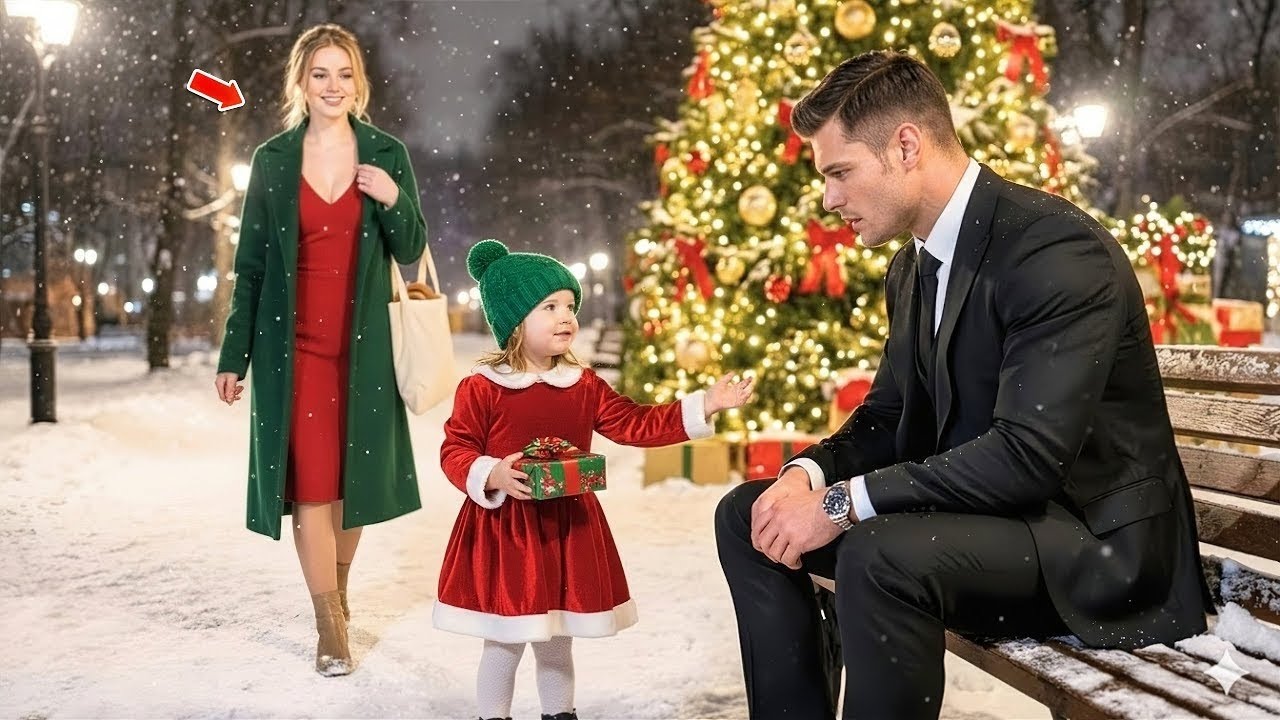 Don’t Cry, Mister… You Can Borrow My Mom,” Said the Little Girl to the CEO Alone on Christmas Eve