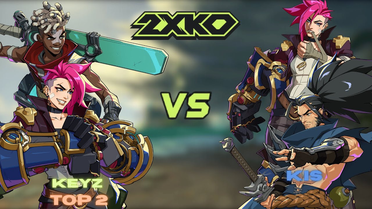 2XKO FT3 ▰  (TOP 2) KEYZ (Vi / Ekko) vs kis (Yasuo / Vi) 
