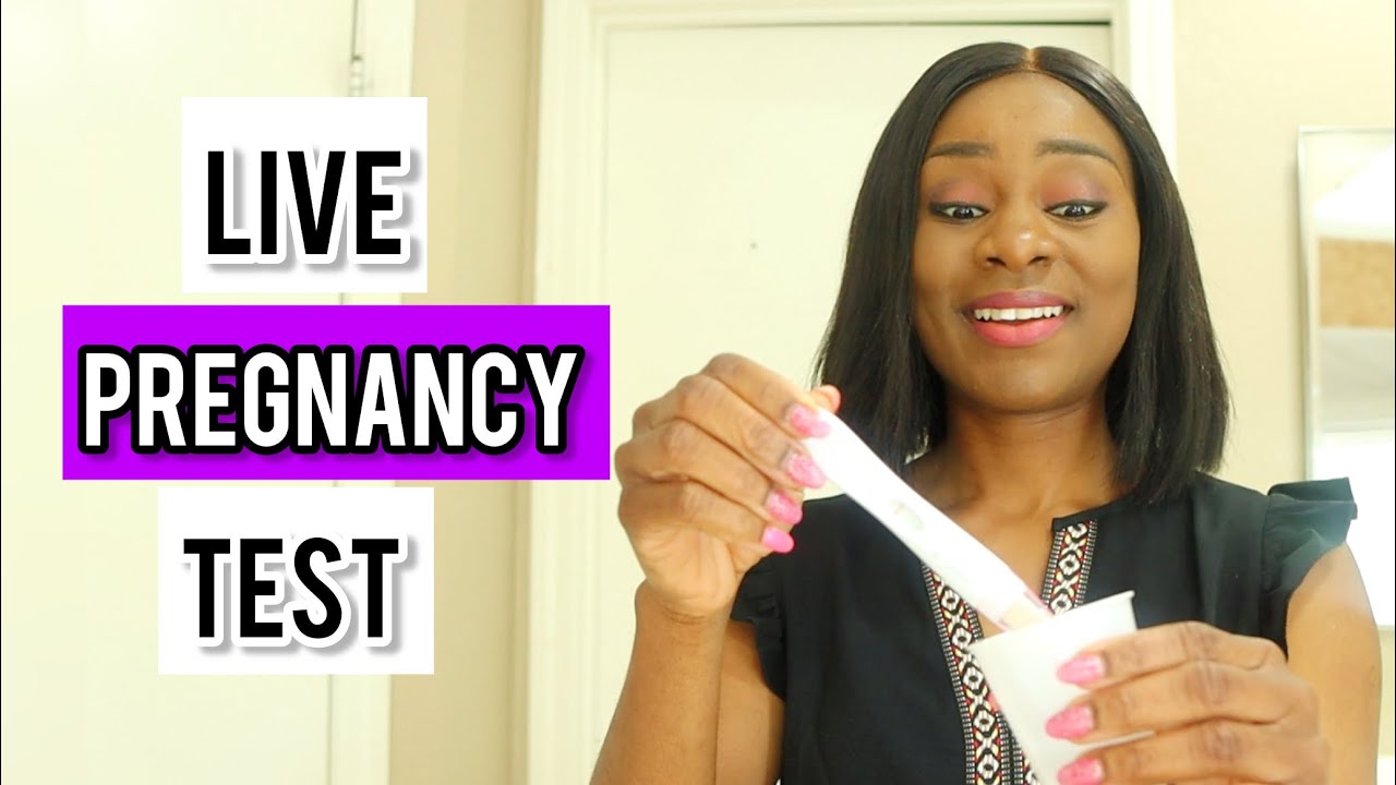 LIVE PREGNANCY TEST - The Right Way To Test For Pregnancy To Get Accurate Results When TTC