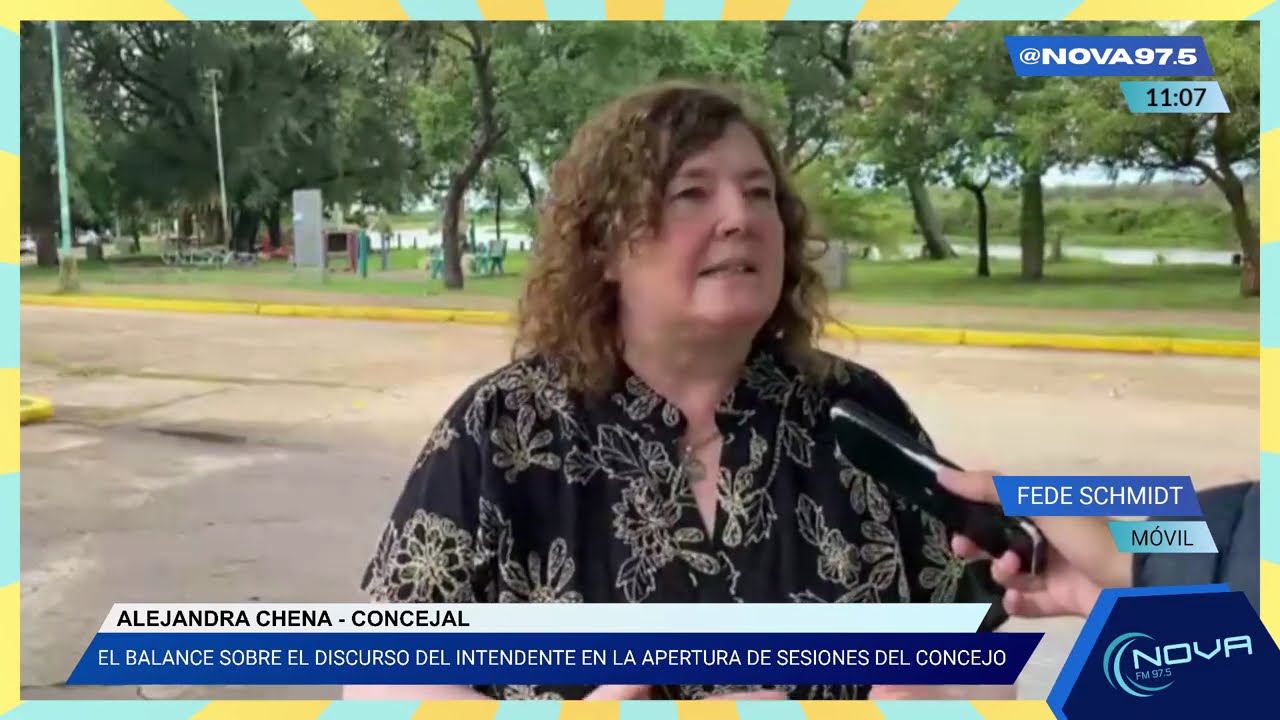 Alejandra Chena analizó el discurso del intendente en el inicio de sesiones: 