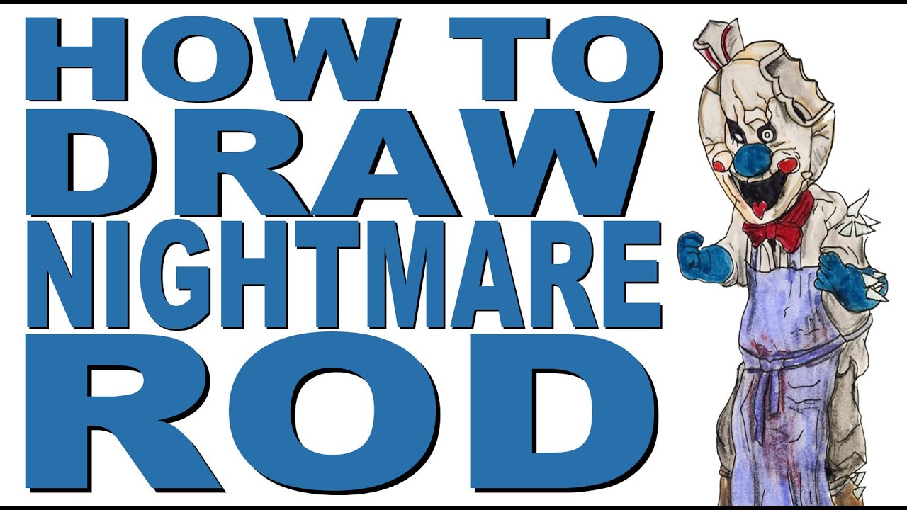 How to draw Nightmare Rod (Ice Scream 8)