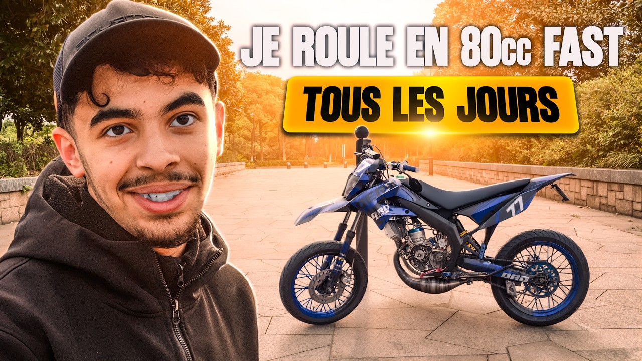IL ROULE EN 80cc 2FAST TOUS LES JOURS 😨