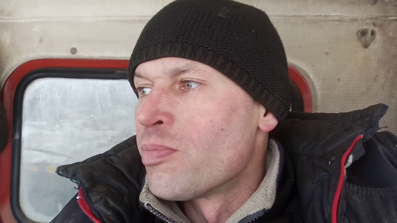 работа на Мазе , одноосный МАЗ от первого лица