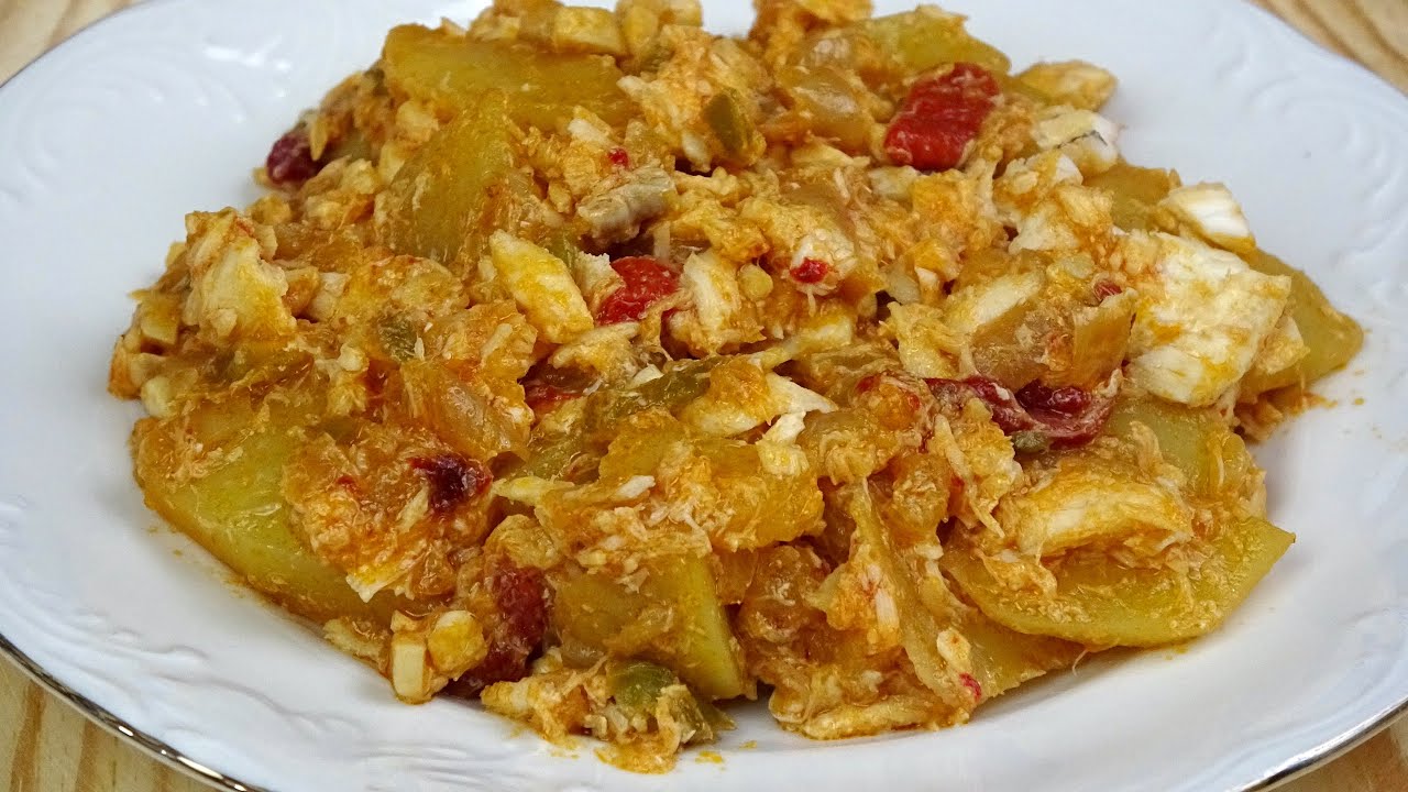 BACALAO AJOARRIERO CON PATATAS, Receta Tradicional, Fácil y Rica😋CODFISH AJOARRIERO WITH POTATOES