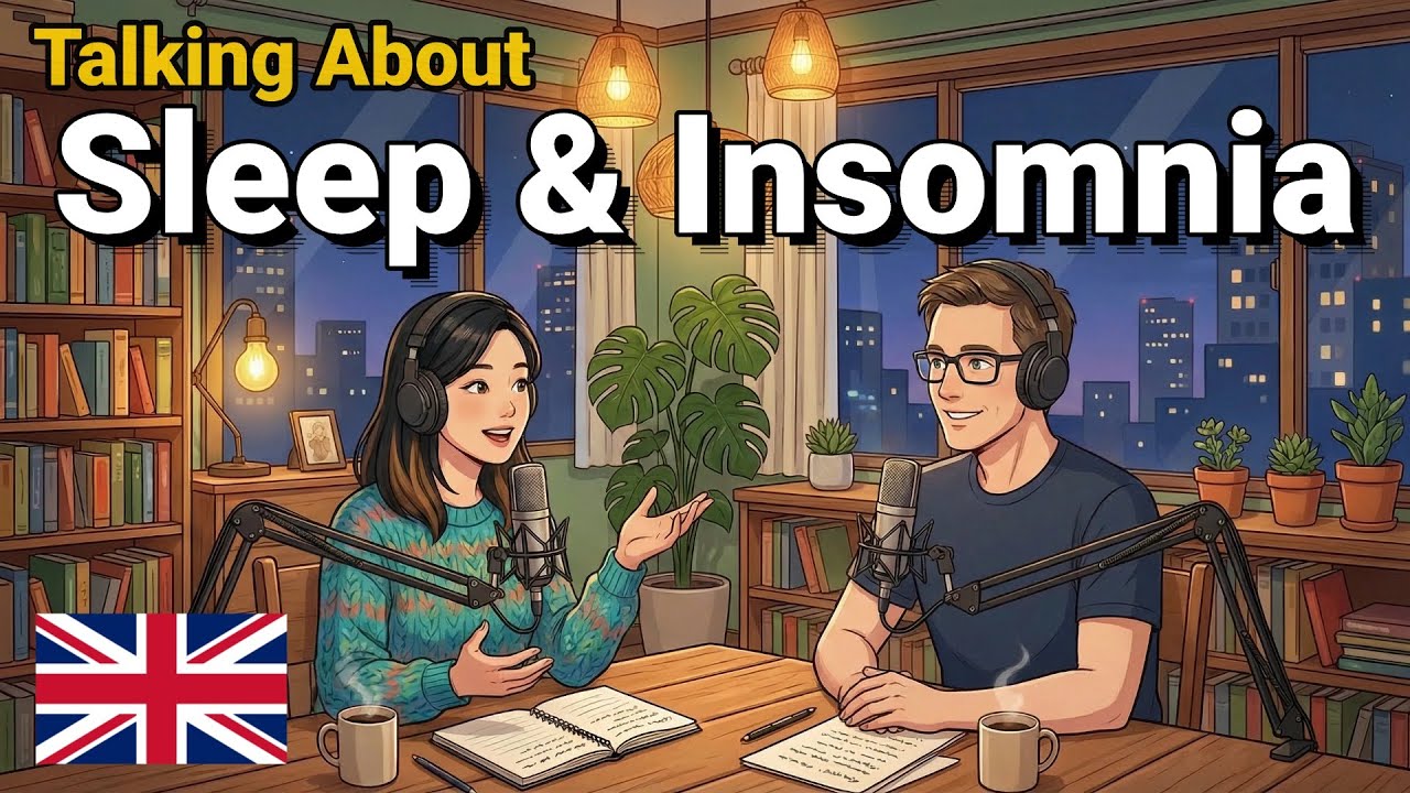 How to Talk About Sleep and Insomnia in English | English Conversation Practice | English Podcast