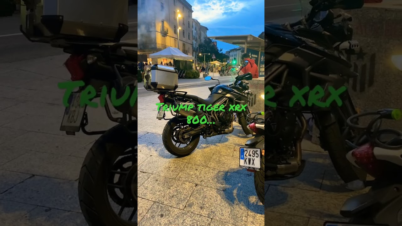 Triumph Tiger XRX 800 #motovlog #triumph