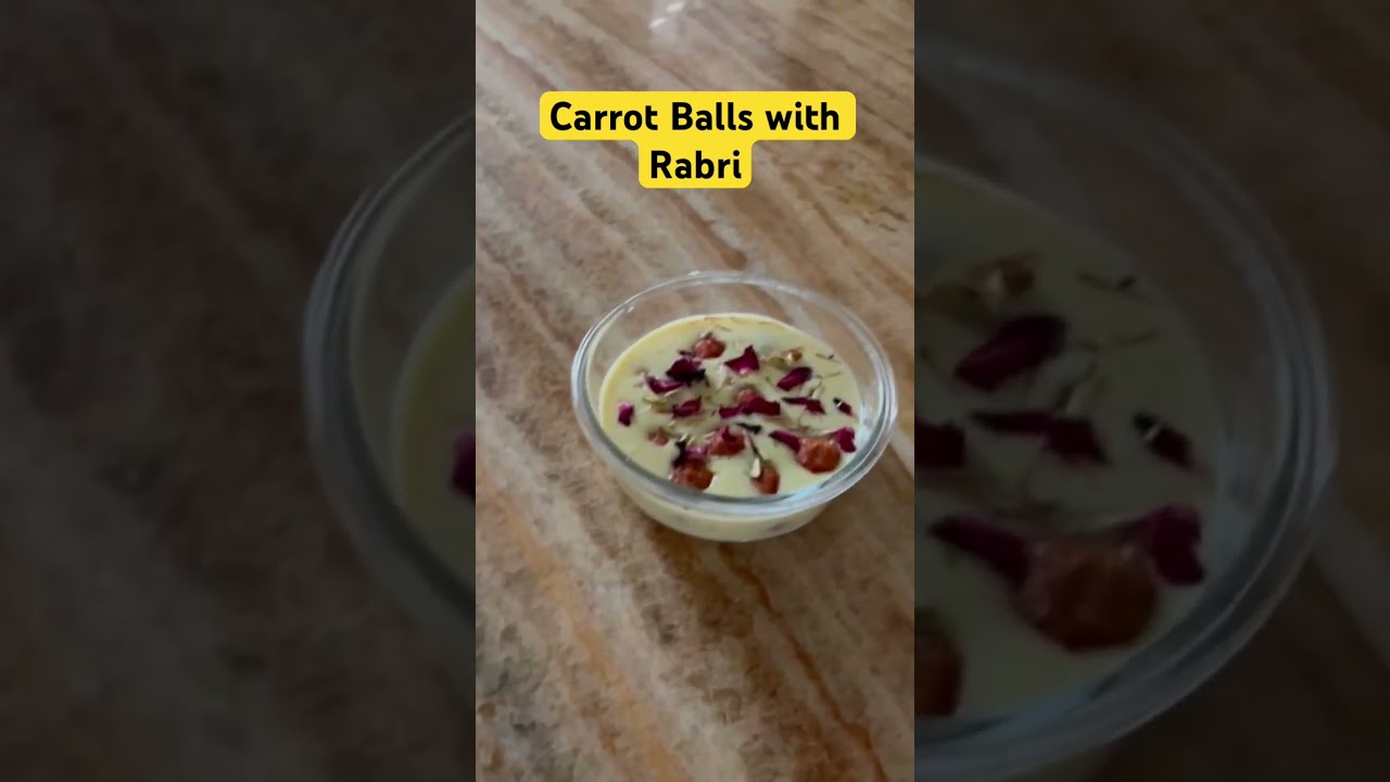Carrot Balls #recipe #food #dessert