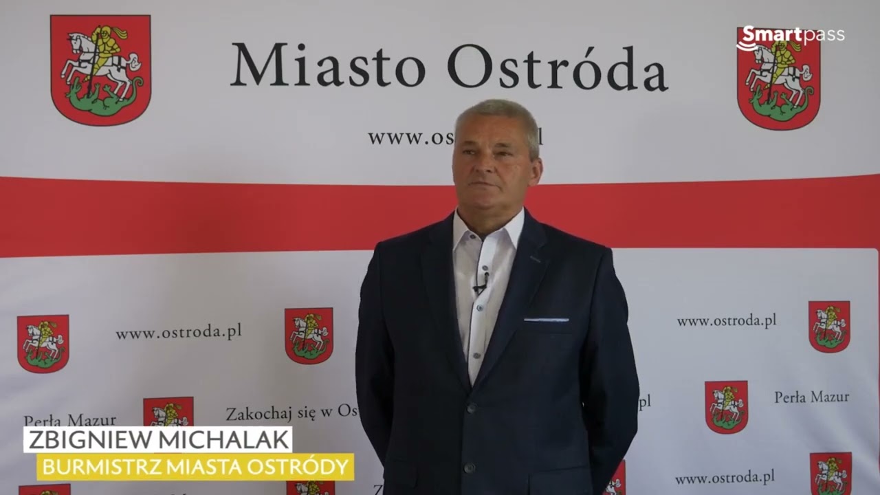 Smartpass Aktywne Przejścia dla Pieszych Realizacja Ostróda 2021