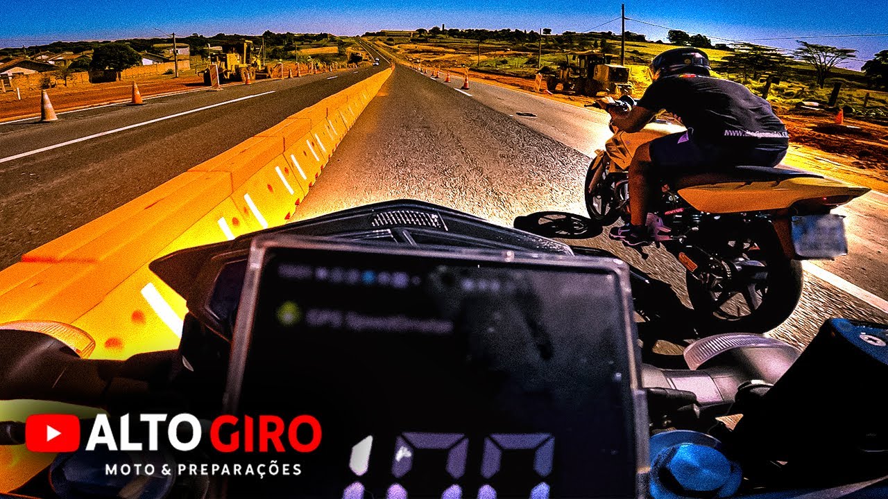 MT  03 TOP SPEED DE GRS! TWISTER NEGO BALA EDUCOU A MT NO CAMINHO