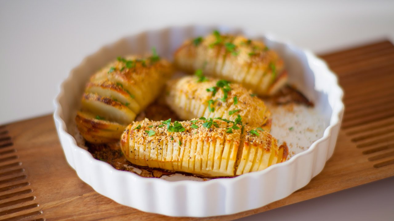Como fazer batata Hasselback