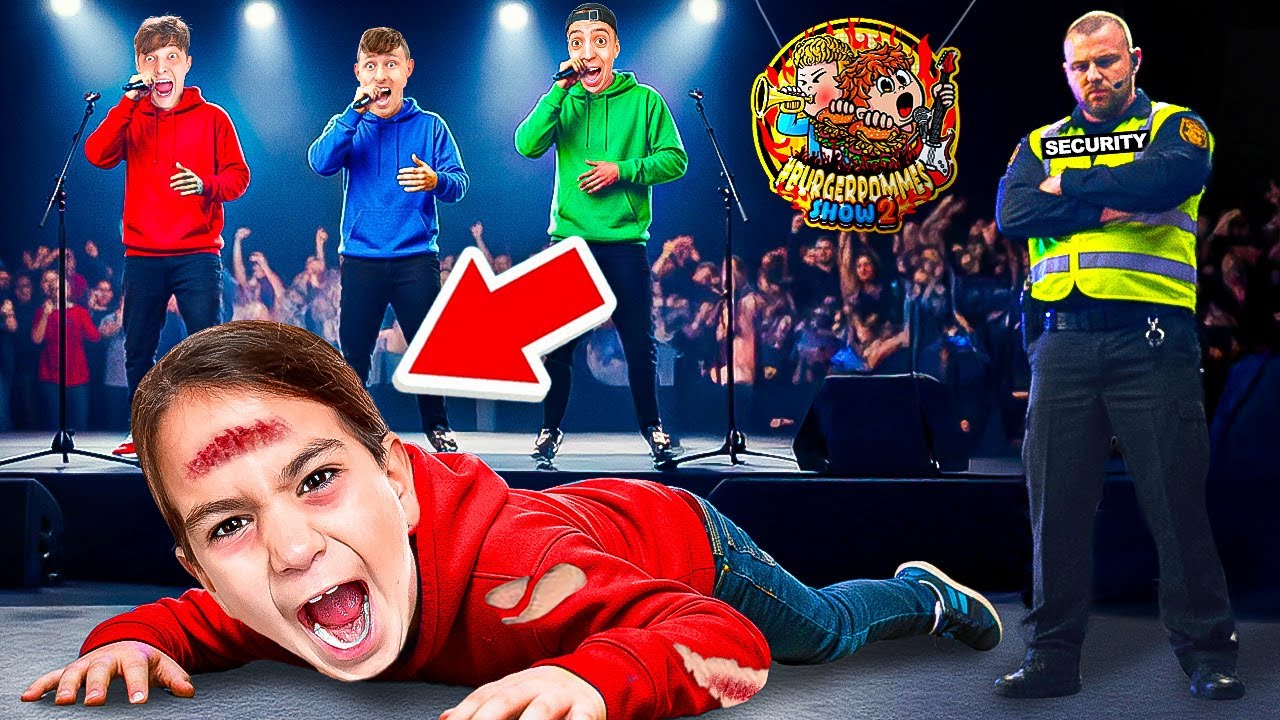 KLEINER JUNGE Fliegt Beim BURGERPOMMES KONZERT RAUS!😱