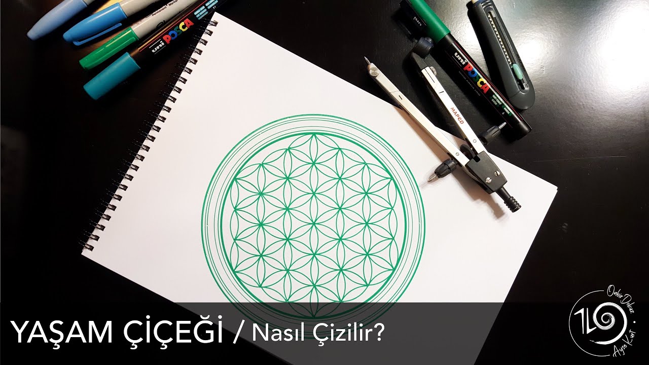 YAŞAM ÇİÇEĞİ NASIL ÇİZİLİR?