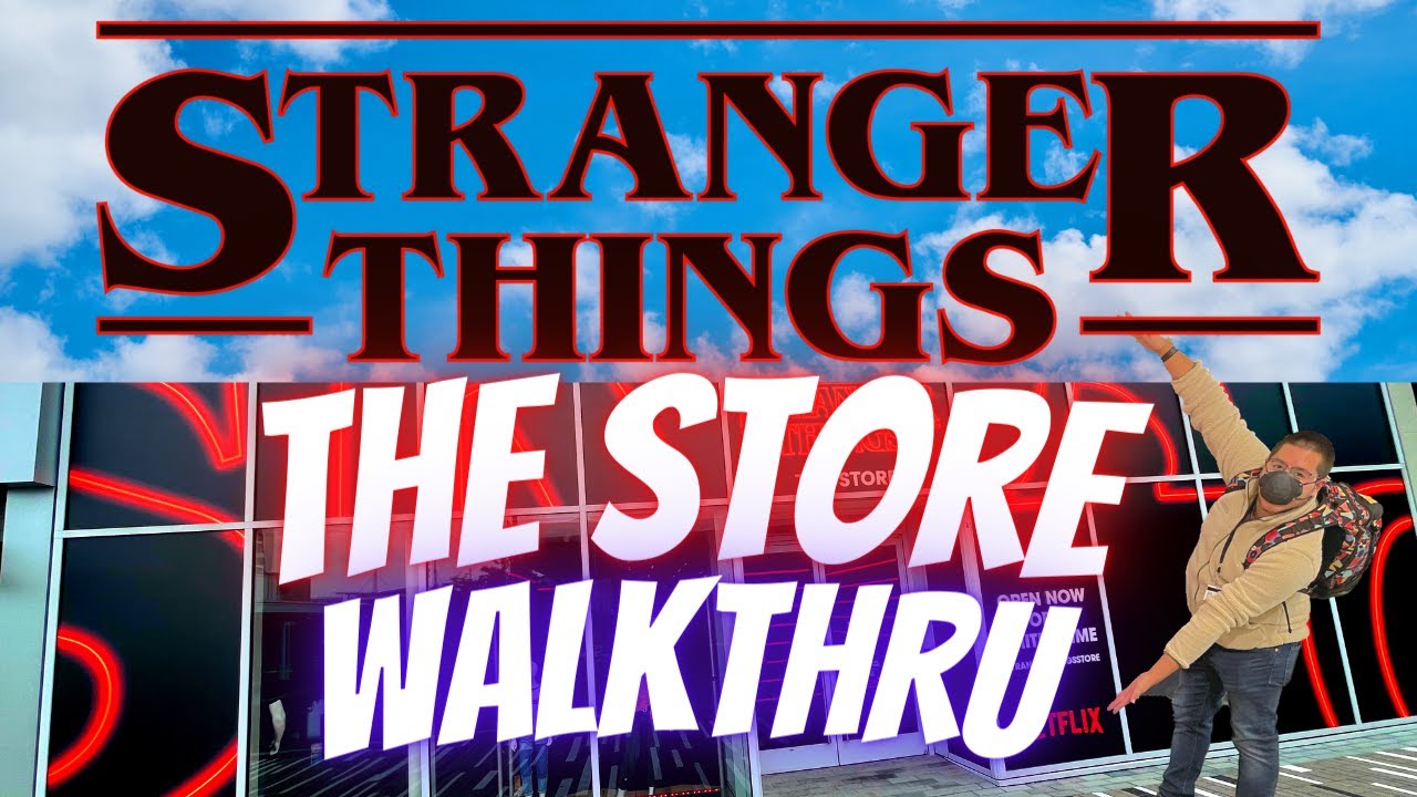 Stranger Things Store WALKTHROUGH!